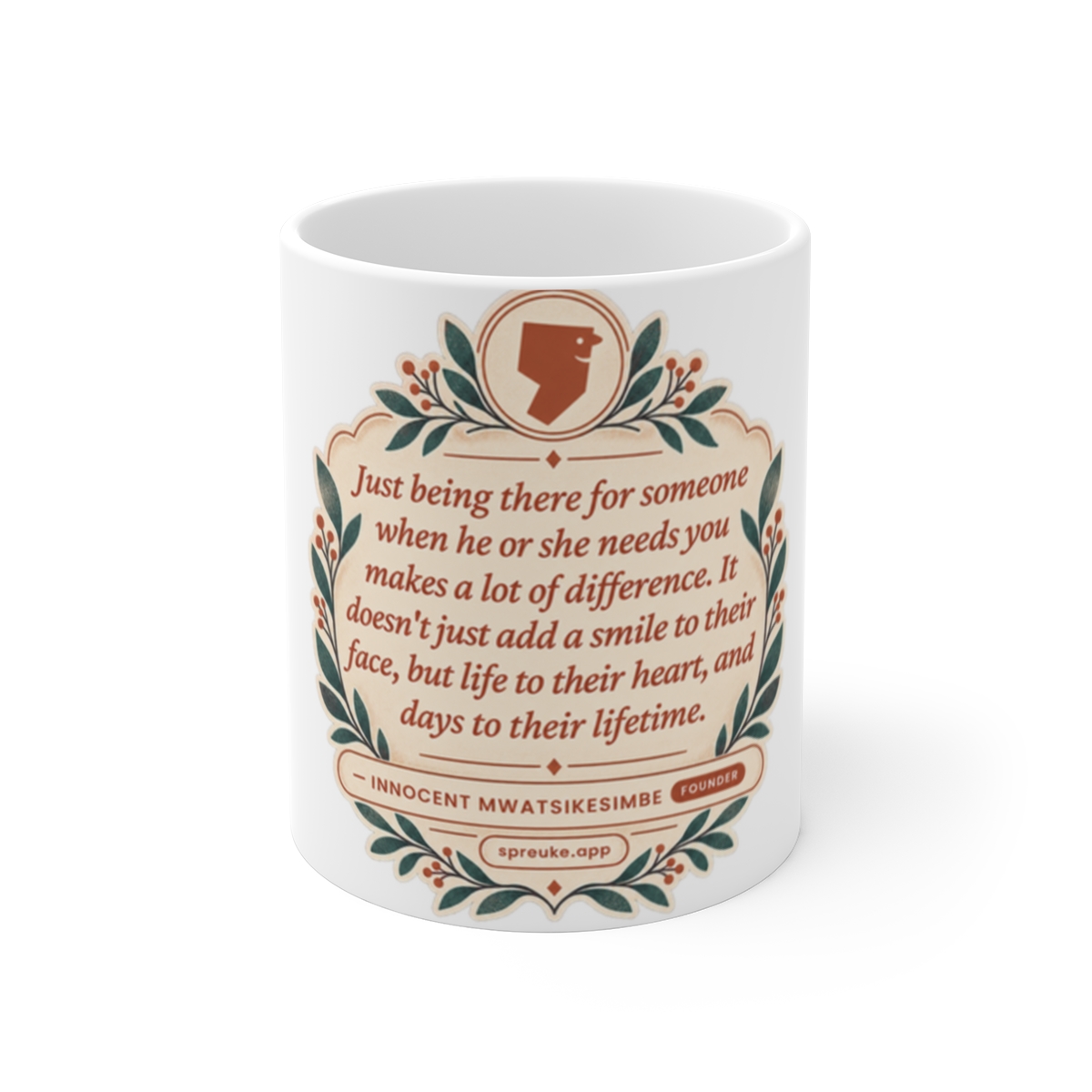 11Oz mug front Printify mockup