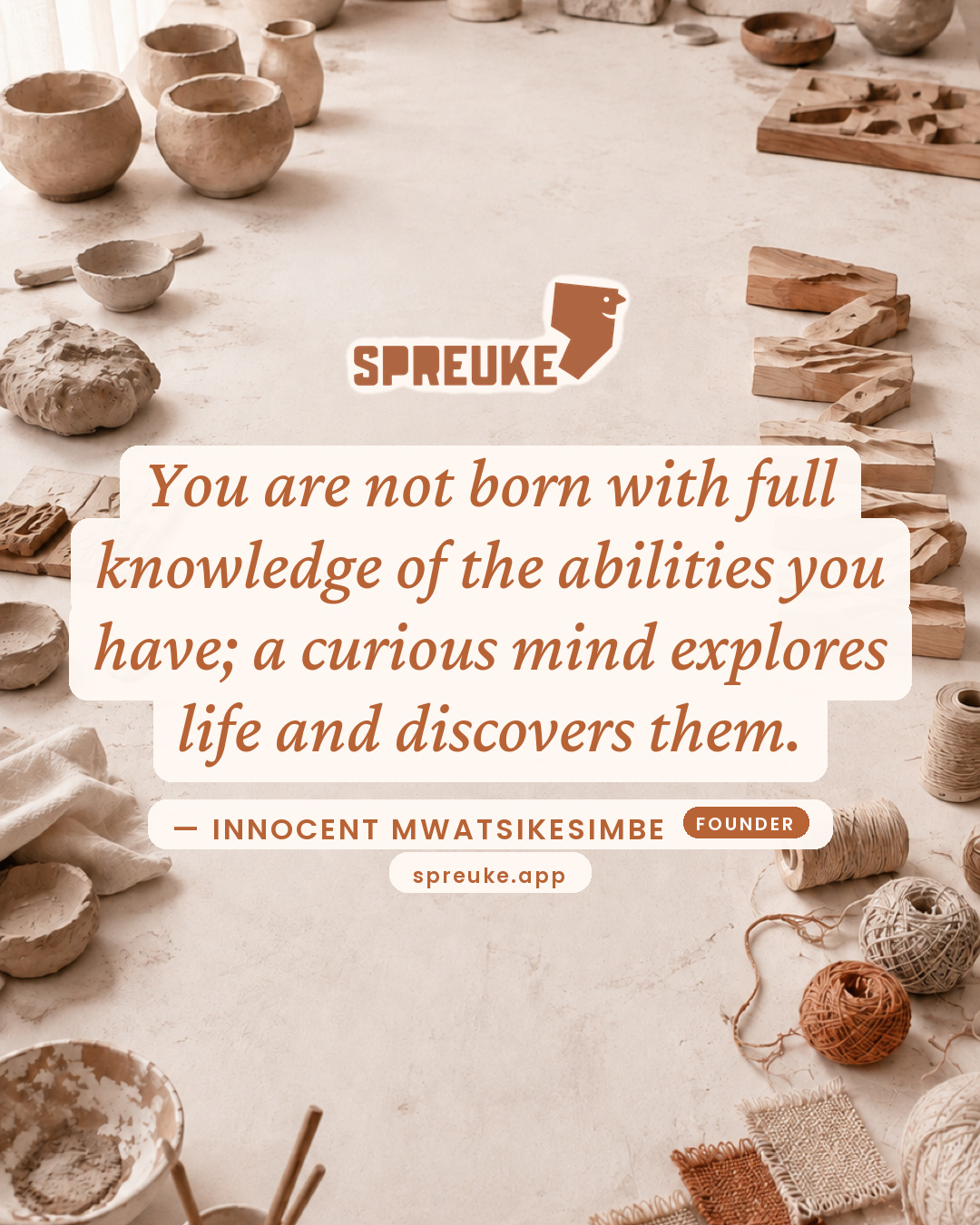 You are not born with full knowledge of the abilities you…