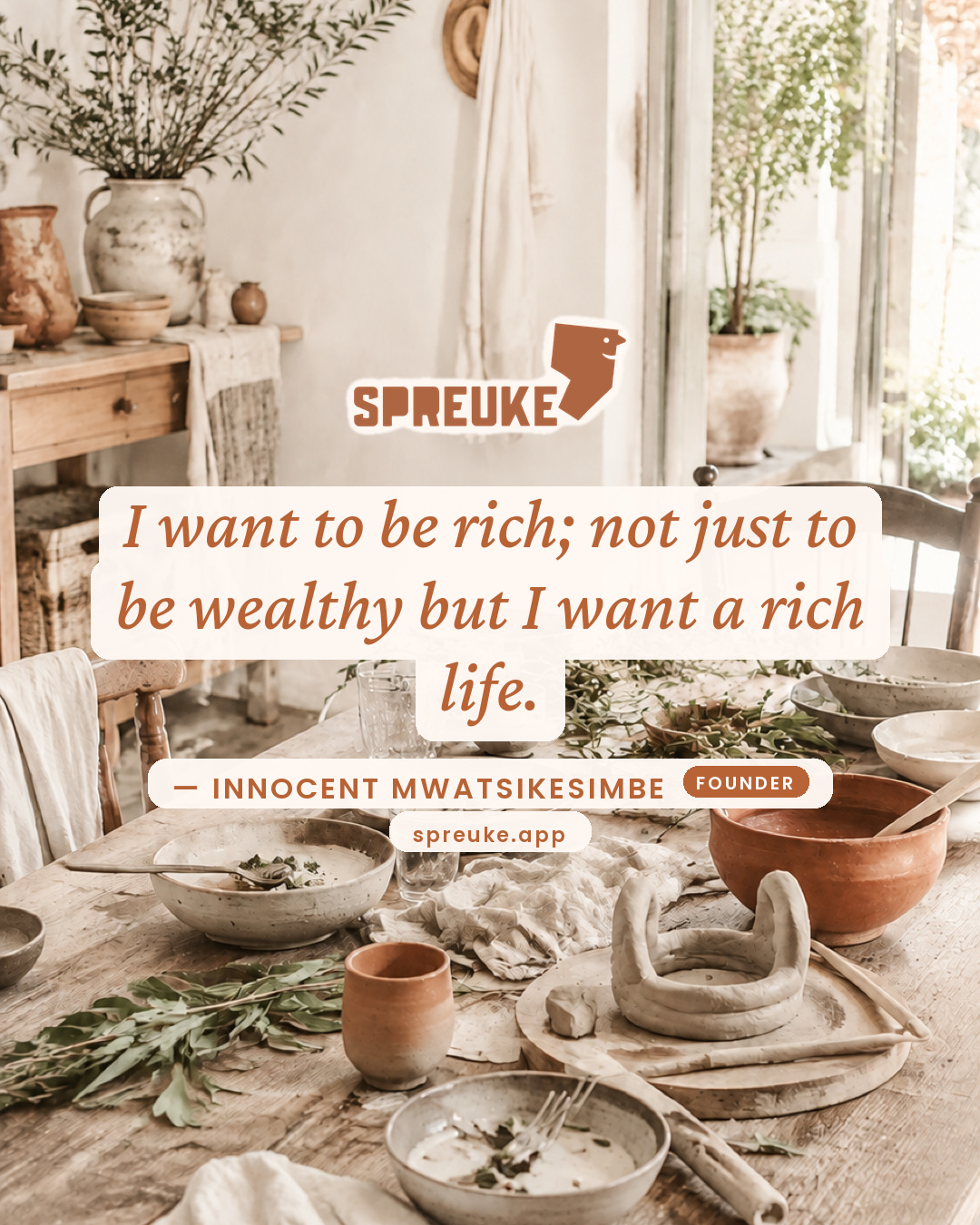 I want to be rich; not just to be wealthy but I want a…