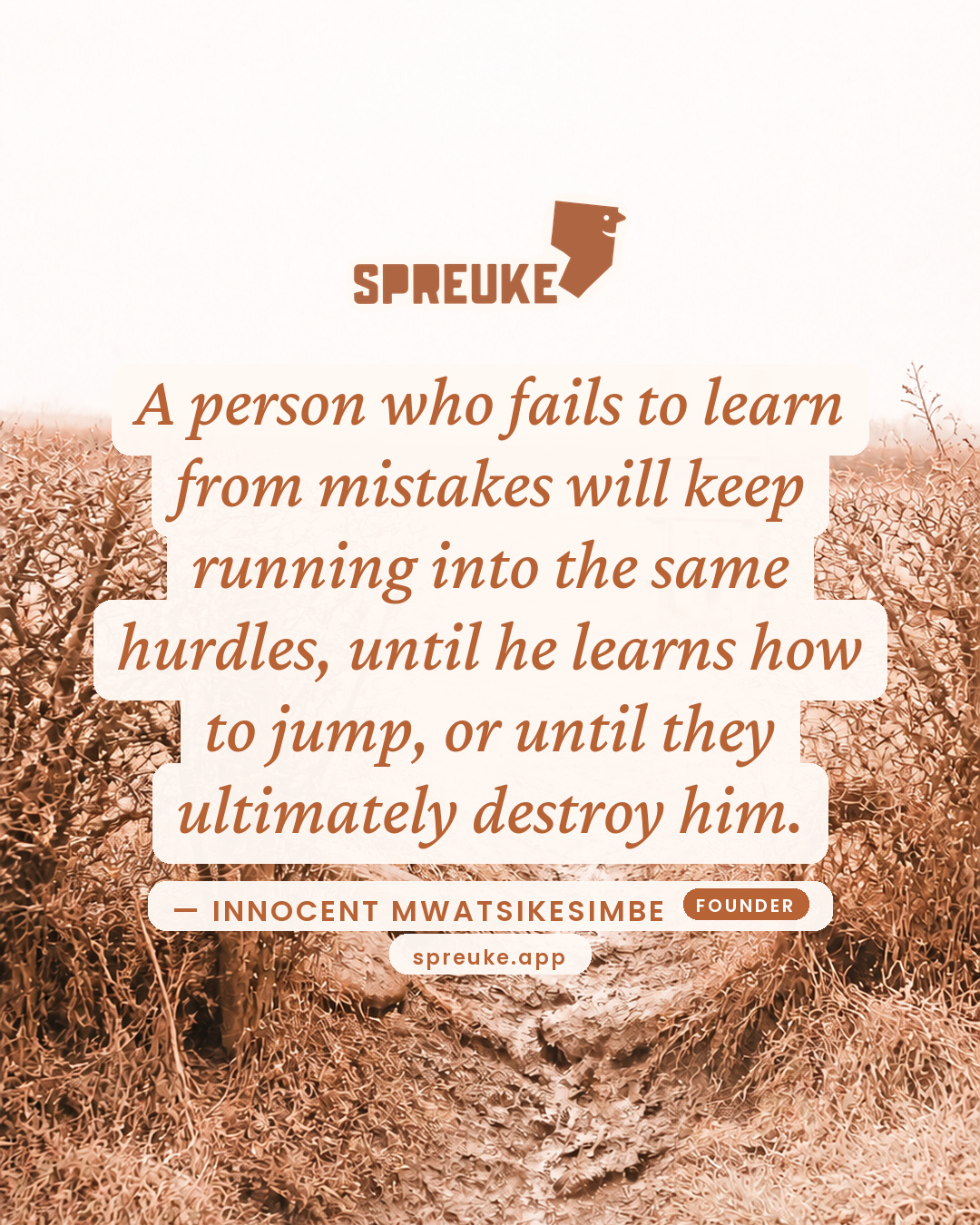 A person who fails to learn from mistakes will keep…