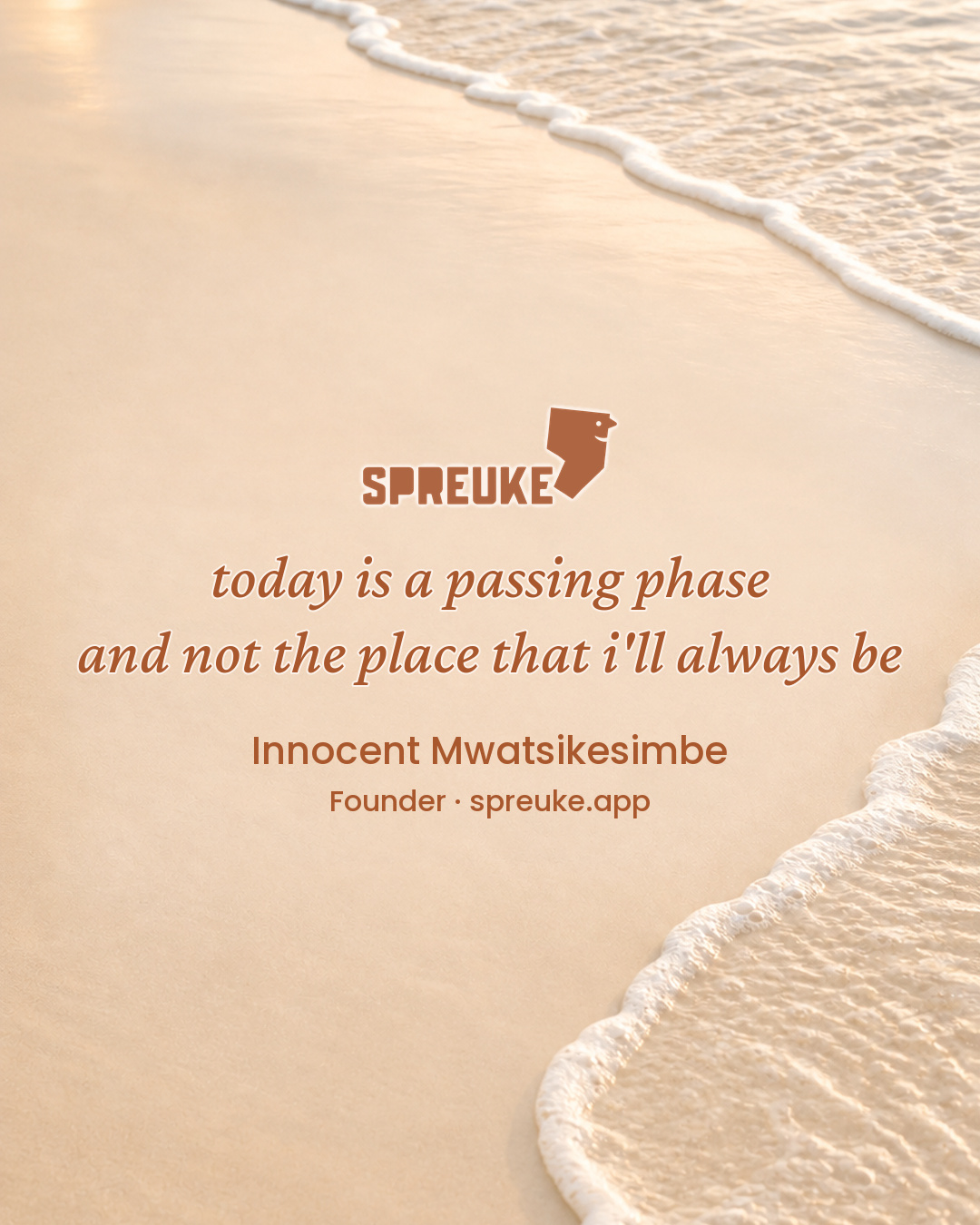 today is a passing phase